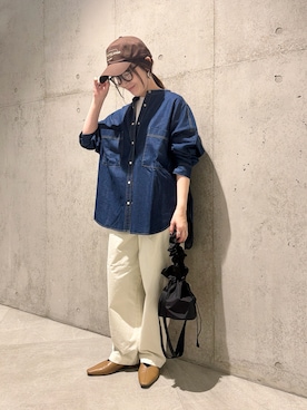 香織さん(レディース・154cm)の春コーディネート