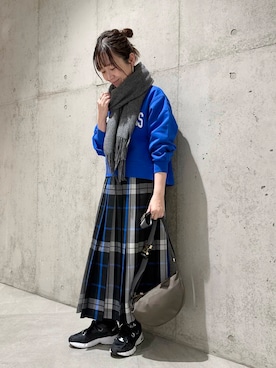 香織さん（レディース・154cm）の冬コーディネート