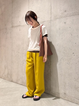 「LE VERNIS（ル・ベルニ）のアイテム」を使った、香織さん（レディース・154cm）の夏コーディネート