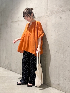 香織さん(レディース・154cm)の春コーディネート