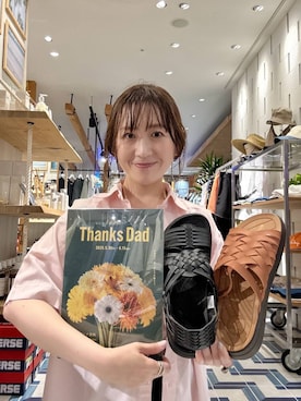 「サニーレーベル」｜香織さん（レディース・154cm）の夏コーディネート