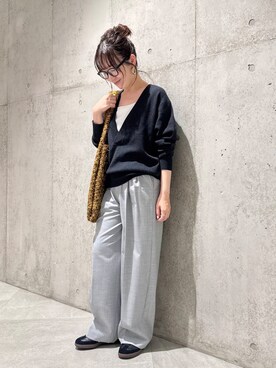 香織さん(レディース・154cm)の秋コーディネート