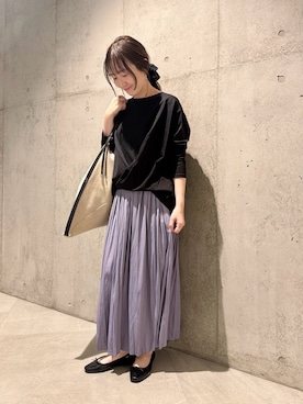 「URBAN RESEARCH Sonny Label（アーバンリサーチサニーレーベル）のアイテム（シューズ）」を使った、香織さん（レディース・154cm）の春コーディネート
