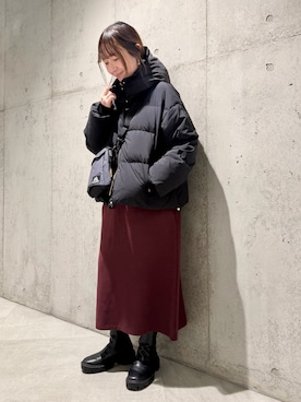 香織さん（レディース・154cm）の冬コーディネート