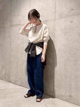 香織さん（レディース・154cm）の春コーディネート