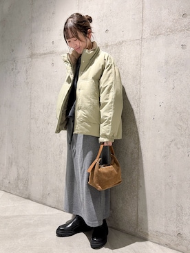 香織さん（レディース・154cm）の冬コーディネート