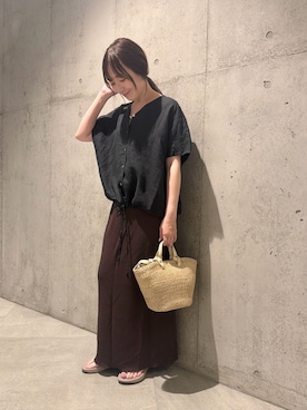 香織さん（レディース・154cm）の夏コーディネート