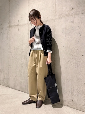 香織さん（レディース・154cm）の冬コーディネート