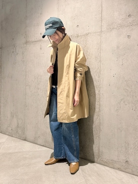 「URBAN RESEARCH Sonny Label（アーバンリサーチサニーレーベル）のアイテム（トップス）」を使った、香織さん（レディース・154cm）の春コーディネート