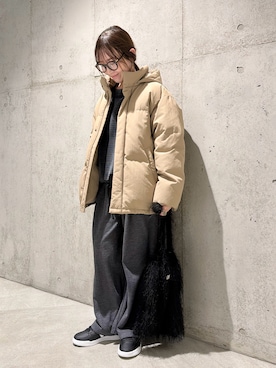 香織さん（レディース・154cm）の冬コーディネート