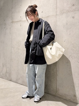 香織さん（レディース・154cm）の冬コーディネート