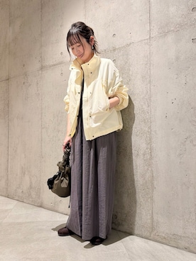 「URBAN RESEARCH Sonny Label（アーバンリサーチサニーレーベル）のアイテム」を使った、香織さん（レディース・154cm）の春コーディネート
