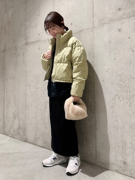 香織さん（レディース・154cm）の冬コーディネート