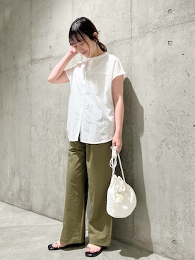 香織さん（レディース・154cm）の夏コーディネート