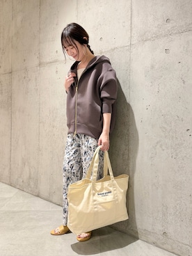 「URBAN RESEARCH Sonny Label（アーバンリサーチサニーレーベル）のアイテム」を使った、香織さん（レディース・154cm）の春コーディネート