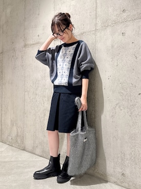 香織さん(レディース・154cm)の秋コーディネート