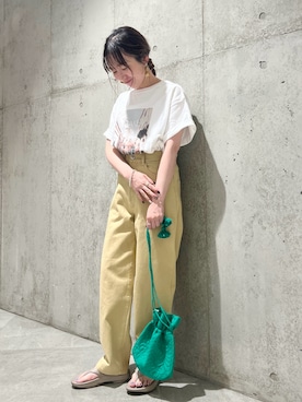 香織さん（レディース・154cm）の夏コーディネート