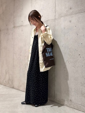「URBAN RESEARCH Sonny Label（アーバンリサーチサニーレーベル）のアイテム（バッグ）」を使った、香織さん（レディース・154cm）の夏コーディネート