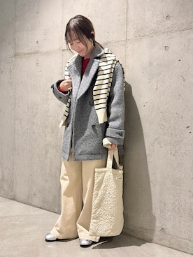 香織さん（レディース・154cm）の冬コーディネート
