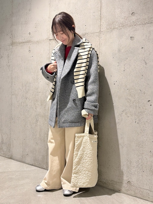 セール】ウールライクカーリーシャギーコクーンコート（その他アウター