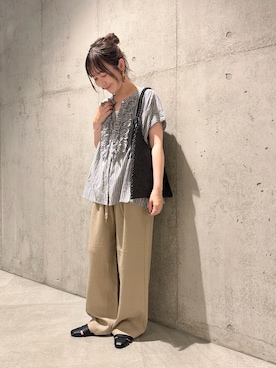 香織さん（レディース・154cm）の夏コーディネート