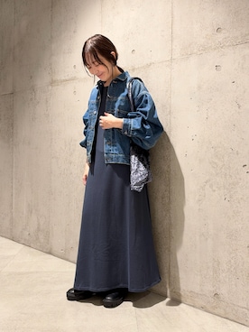 「URBAN RESEARCH Sonny Label（アーバンリサーチサニーレーベル）のアイテム（バッグ）」を使った、香織さん（レディース・154cm）の秋コーディネート