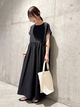 香織さん（レディース・154cm）の夏コーディネート