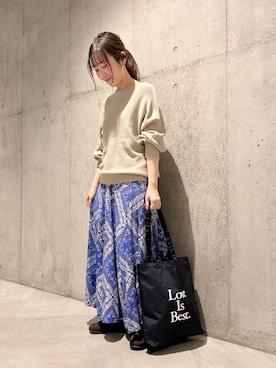 「URBAN RESEARCH Sonny Label（アーバンリサーチサニーレーベル）のアイテム」を使った、香織さん（レディース・154cm）の春コーディネート