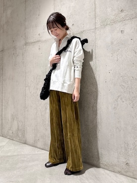 香織さん（レディース・154cm）の冬コーディネート