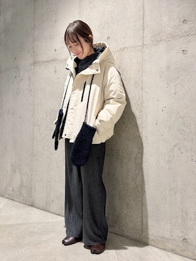香織さん(レディース・154cm)の冬コーディネート