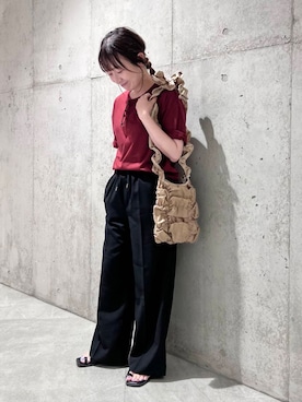 香織さん（レディース・154cm）の夏コーディネート