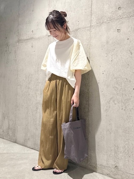 「SonnyLabel」｜香織さん（レディース・154cm）の夏コーディネート