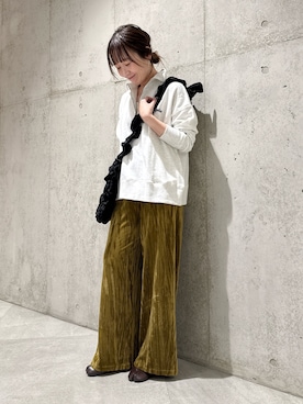 「URBAN RESEARCH Sonny Label（アーバンリサーチサニーレーベル）のアイテム」を使った、香織さん（骨格ストレート・レディース・154cm）の冬コーディネート