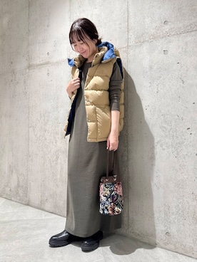 香織さん(レディース・154cm)の秋コーディネート