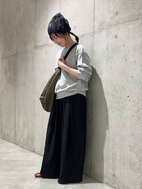 香織さん(レディース・154cm)の秋コーディネート