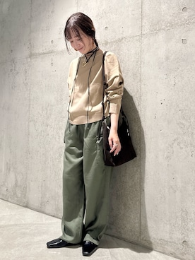 「URBAN RESEARCH DOORS（アーバンリサーチドアーズ）のアイテム」を使った、香織さん（レディース・154cm）の秋コーディネート