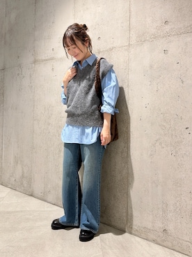 香織さん(レディース・154cm)の秋コーディネート