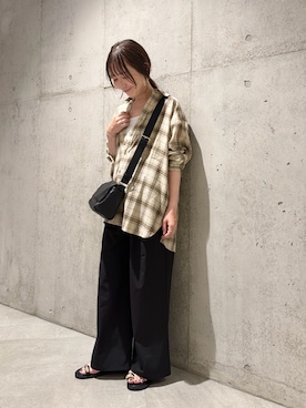 香織さん(レディース・154cm)の夏コーディネート