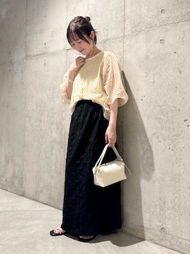 香織さん（レディース・154cm）の夏コーディネート