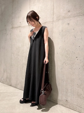 「URBAN RESEARCH Sonny Label（アーバンリサーチサニーレーベル）のアイテム」を使った、香織さん（レディース・154cm）の夏コーディネート