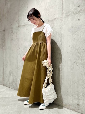 香織さん（レディース・154cm）の夏コーディネート