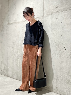 香織さん（レディース・154cm）の秋コーディネート