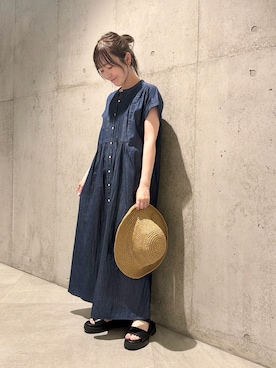香織さん(レディース・154cm)の春コーディネート