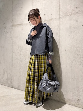 「URBAN RESEARCH Sonny Label（アーバンリサーチサニーレーベル）のアイテム」を使った、香織さん（レディース・154cm）の冬コーディネート