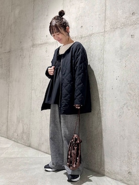 香織さん（レディース・154cm）の秋コーディネート