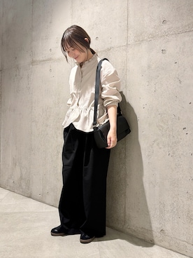 「URBAN RESEARCH Sonny Label（アーバンリサーチサニーレーベル）のアイテム（スニーカー）」を使った、香織さん（レディース・154cm）の夏コーディネート