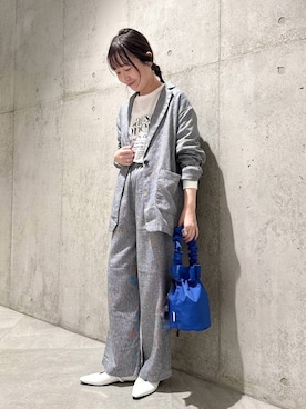 香織さん（レディース・154cm）の春コーディネート