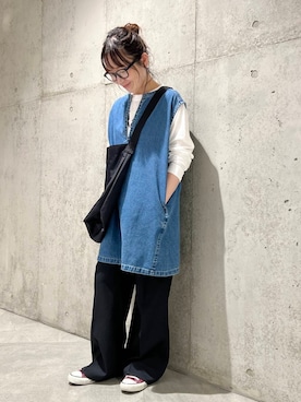 「アーバンリサーチ」｜香織さん（レディース・154cm）の秋コーディネート