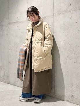 香織さん(レディース・154cm)の冬コーディネート