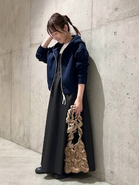 香織さん（レディース・154cm）の秋コーディネート